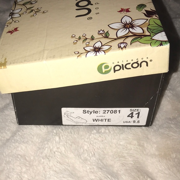 Picon espadrilles sandals ivory white 9.5 41 new - Picture 7 of 8